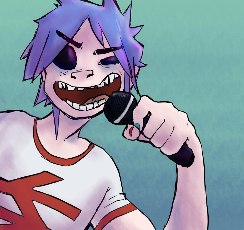 2D from Gorillaz