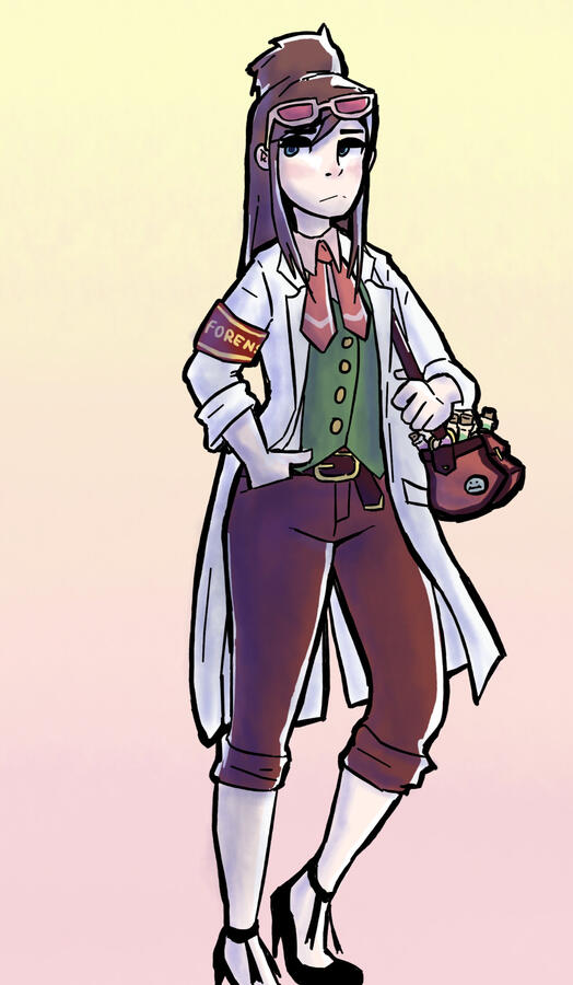 Ema Skye from Ace Attorney
