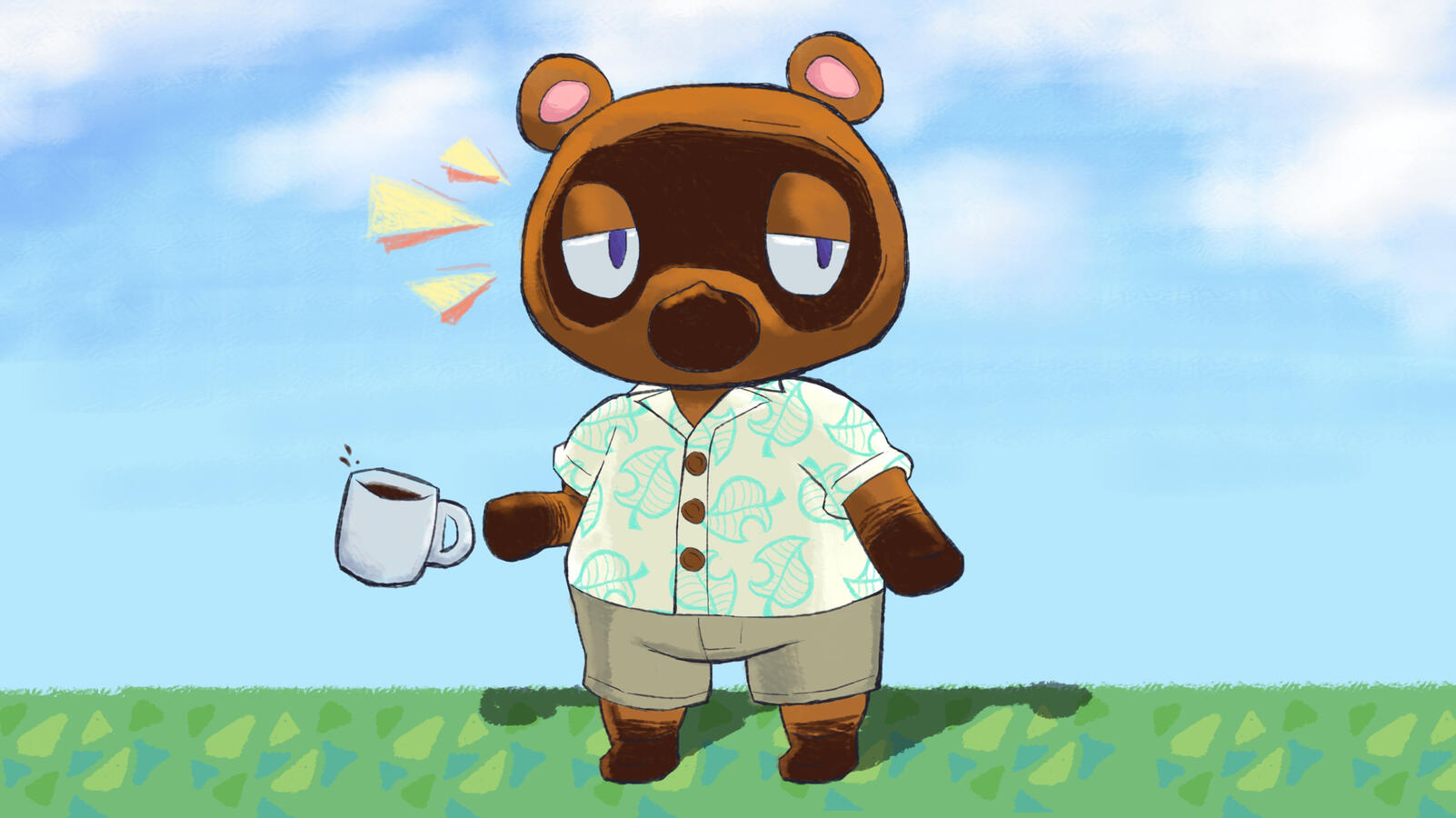 Tom Nook from Animal Crossing