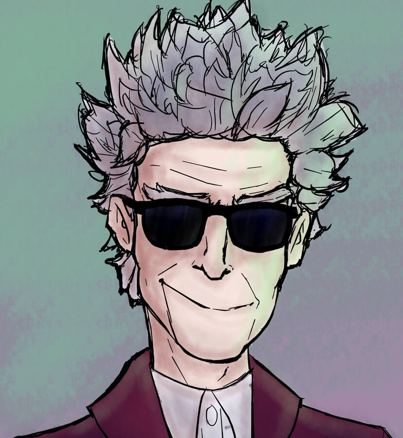 Peter Capaldi as the 12th Doctor from Doctor Who